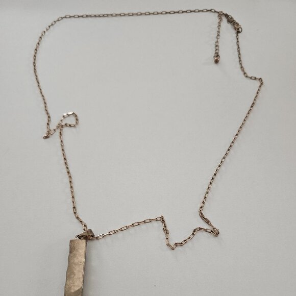 Grayish Black Gemstone Necklace - Picture 4 of 4